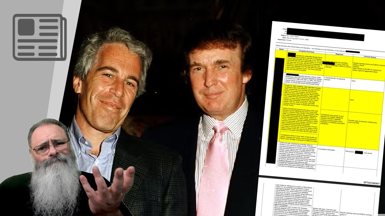MAIS ARQUIVOS do EPSTEIN foram LIBERADOS com ACUSAÇÕES SÉRIAS contra TRUMP, mas sem EMBASAMENTO