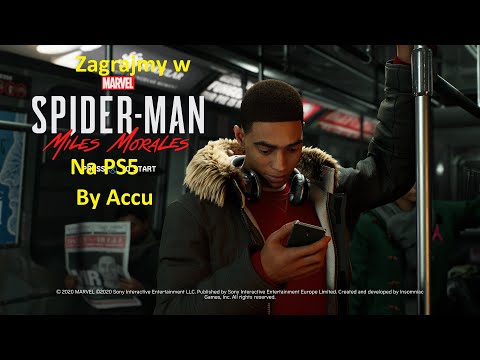 Zagrajmy w Spider Man Miles Morales PS5 Part 1 By Accu