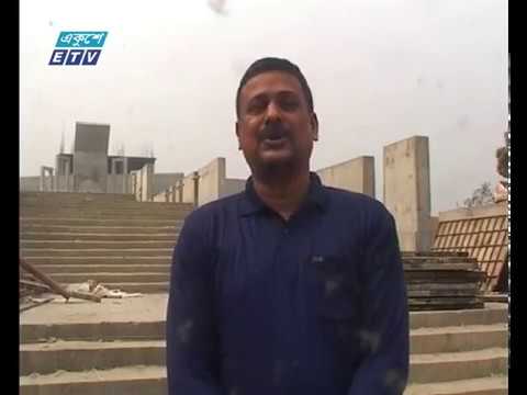 বড় পরিসরে নির্মান হচ্ছে জামালপুরের কেন্দ্রীয় শহীদ মিনার