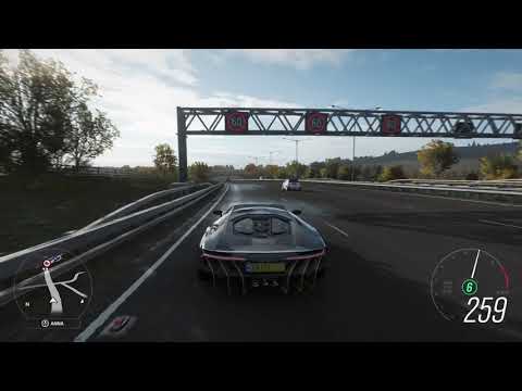 Lamborghini Centenario | Acceleration 0 - 340 km/h | Forza Horizon 4