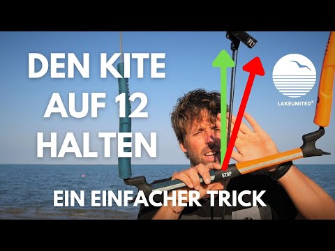 KITESURFEN: Den Kite auf 12 halten ohne hinaufschauen