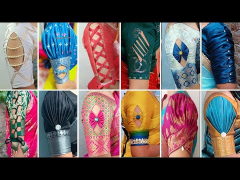 Latest blouse sleeve design | Blouse baju designs | New model sleeve design #newsleevedesign #blouse