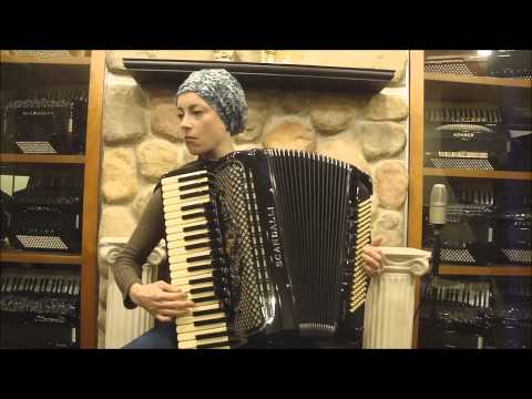 1471 - Black Scandalli Super VI Double Tone Chamber 1960s Model N LMMH 120 $12995