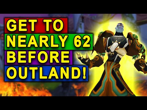 How to Get a HUGE Exp Boost in TBC Classic (Nearly Level 62 Before Outland)