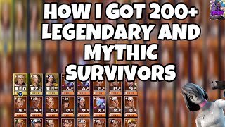 HOW TO GET 200+ LEGENDARY SURVIVORS IN FORTNITE SAVE THE WORLD