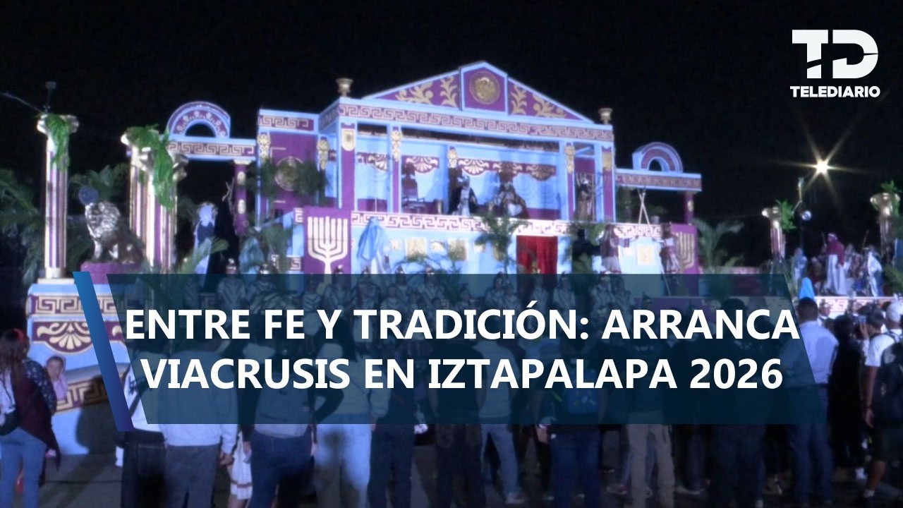 Devoción y orgullo marcan el arranque de la Pasión de Cristo en Iztapalapa