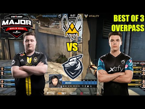 VITALITY vs GRAYHOUND | HIGHLIGHTS | ZywOo топ 1 мира! | STARLADDER MAJOR BERLIN 2019 | #CSGO
