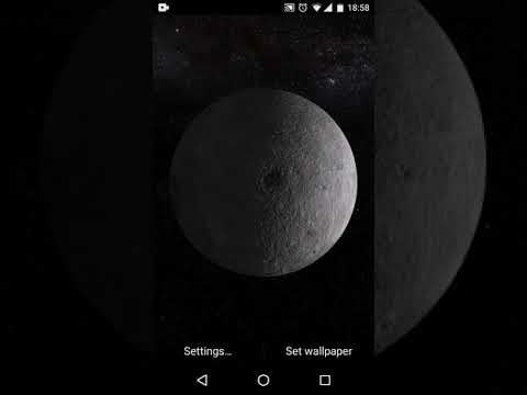 Moon 3D Live WallPaper