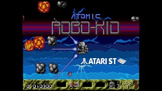 Atomic Robo-Kid - Atari ST (1989)