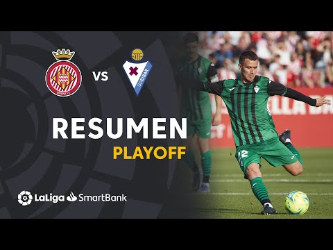 Resumen de Girona FC vs SD Eibar (0-1)