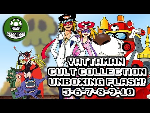 Yattaman Cult Collection - Unboxing Flash - Uscite 5-6-7-8-9-10