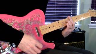 Prefab Sprout: "Goodbye Lucille #1" (aka "Johnny Johnny") Fender Paisley Telecaster