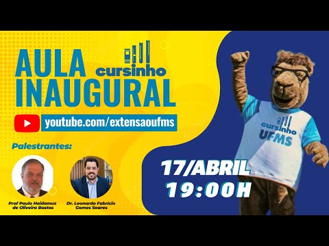 Aula Inaugural - Cursinho UFMS 2023
