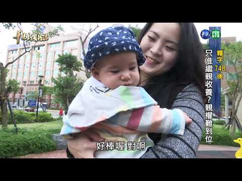 【釋字748後 只准繼親收養？親權難到位】華視新聞雜誌2019.05.25