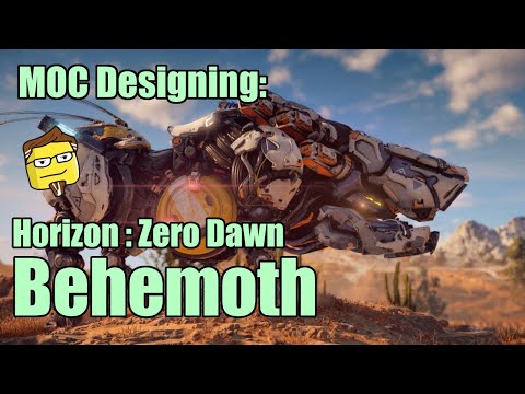 LEGO MOC Designing - Horizon: Zero Dawn - Behemoth