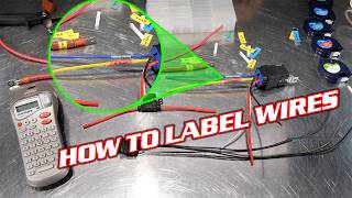 Label Wires Like a PRO and Make it LAST!
