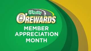It's O'Rewards Member Appreciation Month!