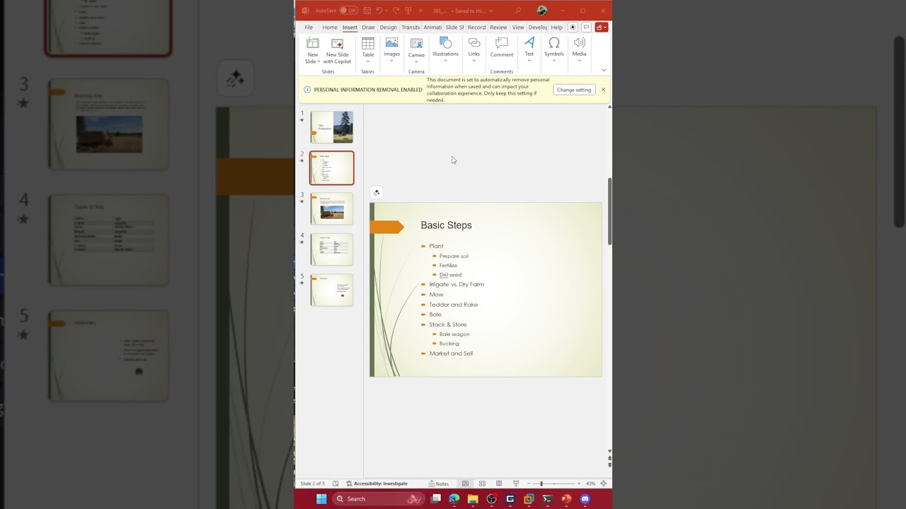 How to insert PowerPoint slides from a Microsoft Word outline in Microsoft PowerPoint