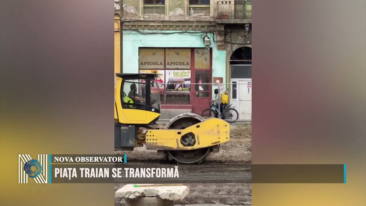 Piața Traian se transformă