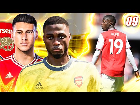 FIFA 20 CAREER MODE COACH TO GLORY #31 - THE BATTLE OF NICOLAS PEPE vs HARRY KANE!!