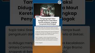 Ini Dia Tampang Sopir Pemicu Laka Maut Kereta di Bekasi, Pemicu Mobil Mogok Dibongkar