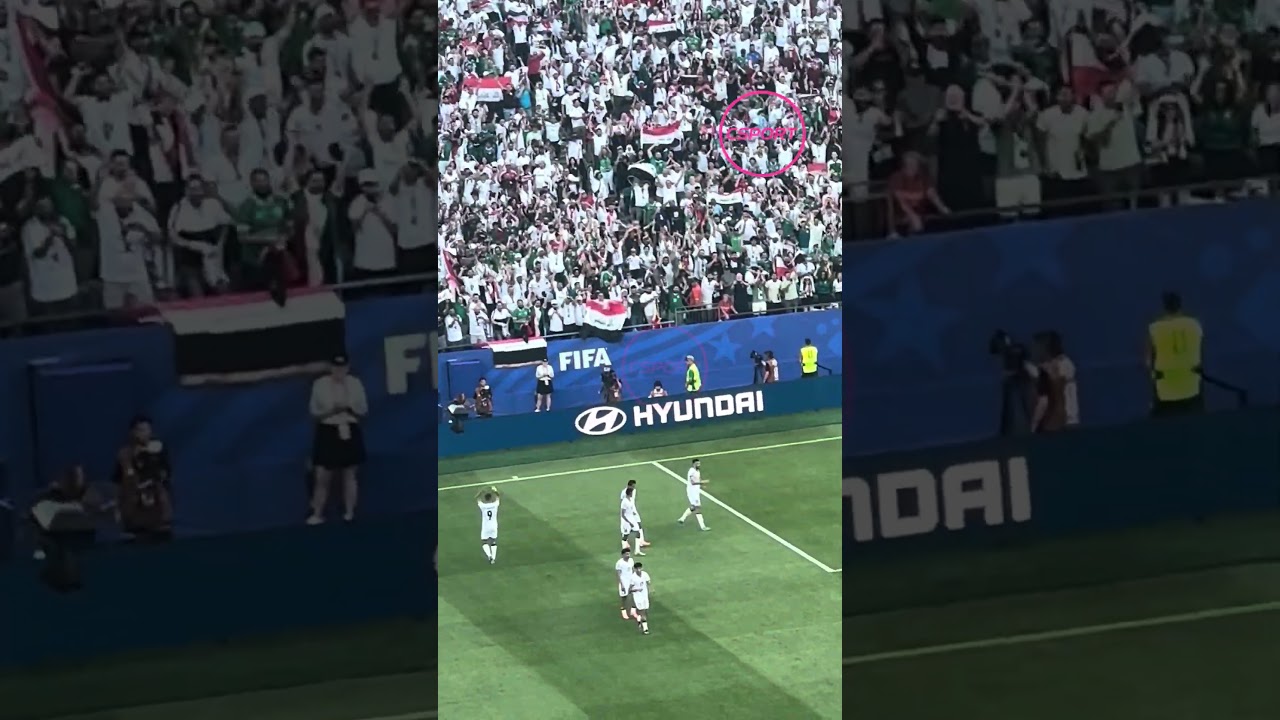 شاهد فرحة لاعبي و جمهور العراق بهدف التعادل في مرمى النرويج في كأس العالم 2026