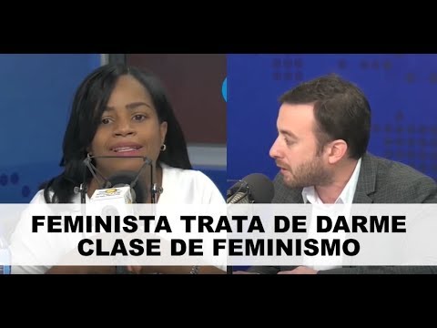 A feminist tries to teach me about feminism and it goes wrong - [Agustín Laje]