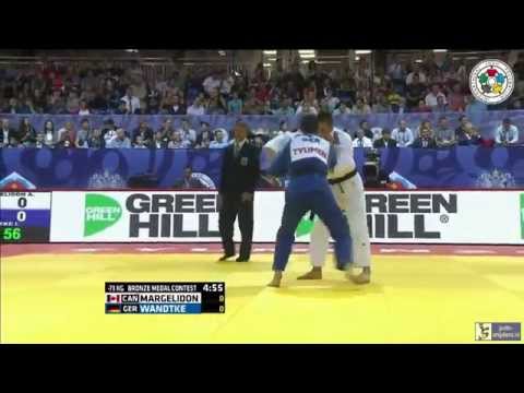 Judo 2015 Grand Slam Tyumen: Margelidon (CAN) - Wandtke (GER) [-73kg] bronze