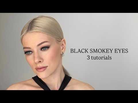 Black Smokey Eye Tutorial (3 Techniques)