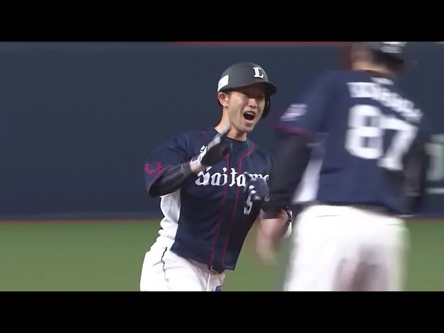 【3回表】ライオンズ・外崎 レフトへの今季第4号2ランホームラン!! 2019/4/27 B-L