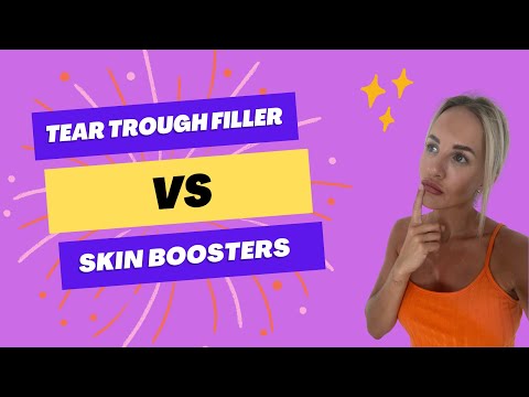 Tear Trough Filler vs Skin Boosters