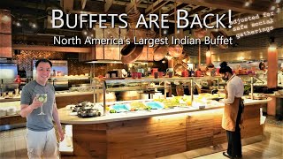 What Buffets Are Like Amid Covid @ North America's Largest Indian Buffet | Tandoori Flame