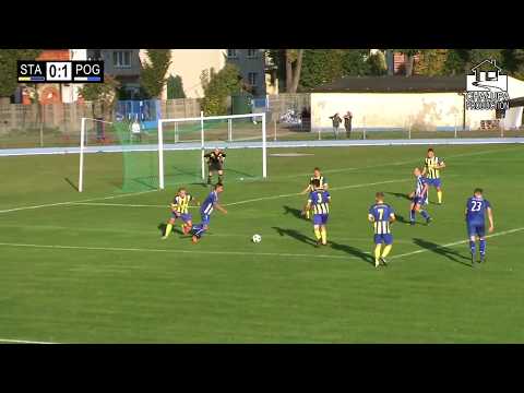 STAL Pleszew vs. POGOŃ Nowe Skalmierzyce [0:1] - akcje i bramka - Puchar Polski _ [10/10/2018]