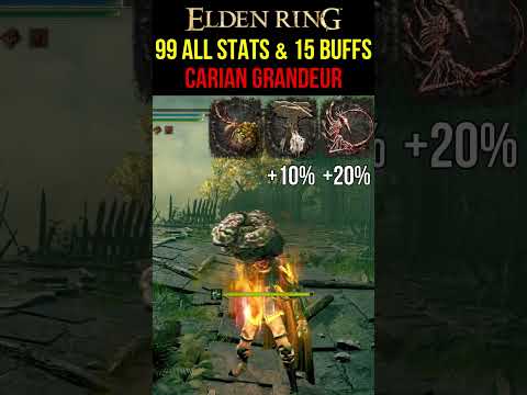Elden Ring -  20K damage Carian Grandeur Build #eldenring