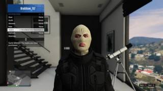 GTA 5 "Ghost" character/outfit telescope glitch