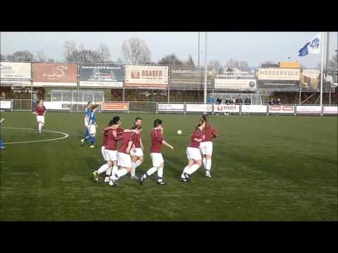 DTS Ede VR2 - RKHVV VR2 Halve finale KNVB beker (26-3-2016)