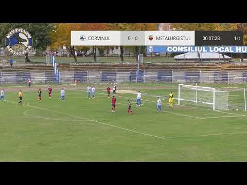 3 - 1 (0-1) Corvinul Hunedoara - ACF Metalurgistul Cugir 1939, Liga 3, Seria 9, etapa a 9-a
