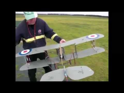 De Havilland DH-2 WW1 pusher biplane.