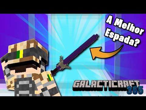 Fiz uma NOVA ESPADA, será que ela é MELHOR?! - Galacticraft 365 - #238