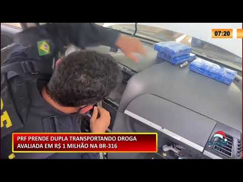PRF prende dupla transportando R$ 1 Milhão na BR-316 17 12 2020