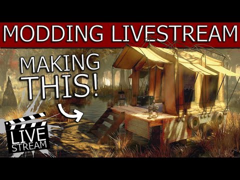 Let's Create The Fallout 76 SURVIVAL TENT! - Fallout 4 Modding