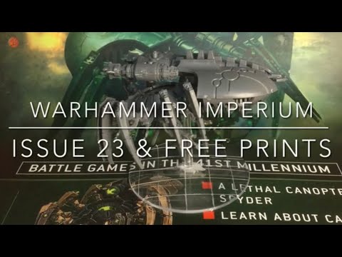 Warhammer Imperium- Issue 23 & Free Prints
