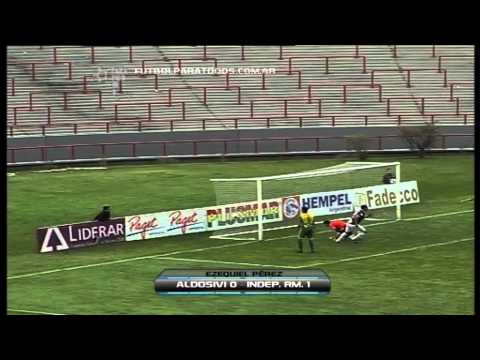 Aldosivi 0 - Independiente RM 1. Fecha 11. Torneo Primera B Nacional. Fútbol Para Todos.
