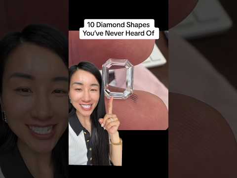 10 Most Unique Diamond Shapes #engagementrings #diamonds #labdiamonds #moissanite #jewelry