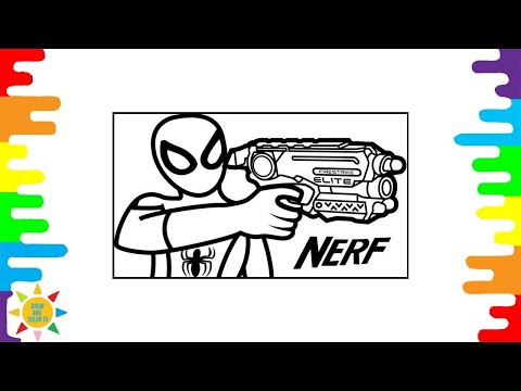 SPIDERMAN NERF Coloring  | Desmeon - Back From The Dead [NCS Release]