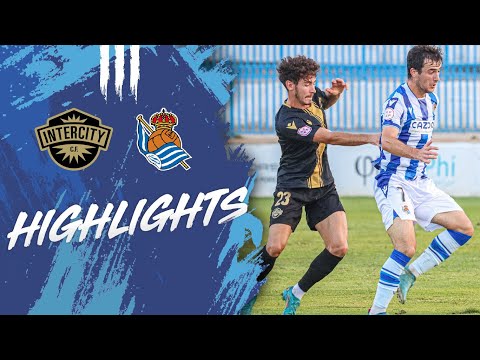 HIGHLIGHTS | J4 - 1ª RFEF | Intercity CF 5-2 Sanse | Zubieta | Real Sociedad