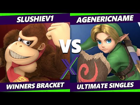 S@X 421 Winners Bracket - SlushieV1 (DK) Vs. AGenericName (Young Link) Smash Ultimate - SSBU