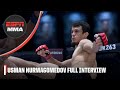 Usman Nurmagomedov LIKES the spotlight 'Why not?' [FULL INTERVIEW] | ESPN MMA