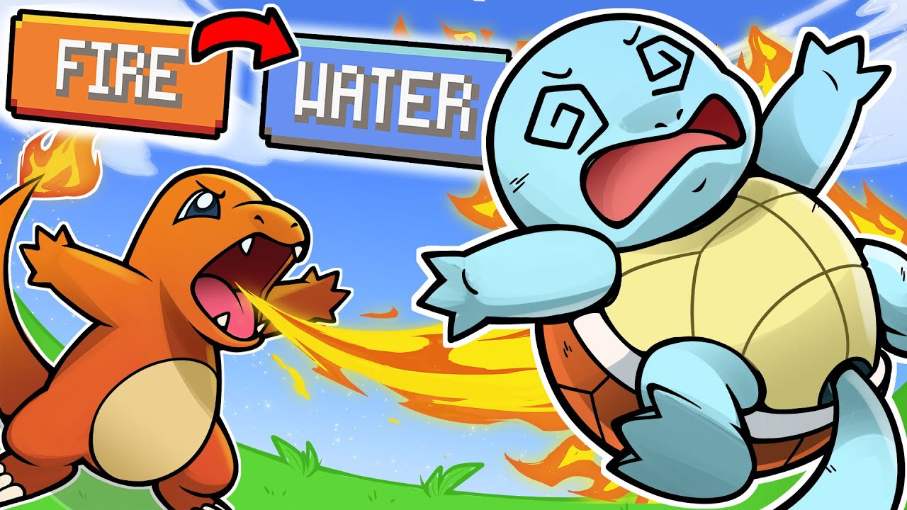 Pokémon, but everything is wrong