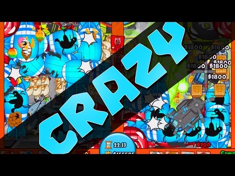 Bloons TD Battles :: NEW MAP!! ::  LATE GAME WITH FARMS  :: RUSHING FOOLS!